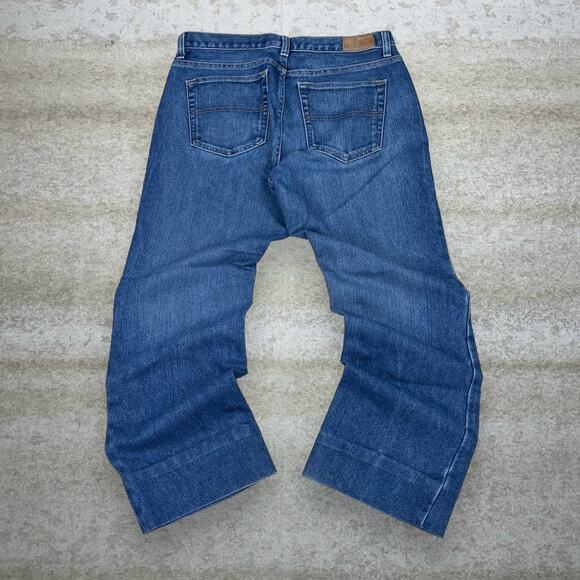 Vintage Y2K Tommy Hilfiger Jeans Womens 8 Low Rise Boot Cut Dark Wash Denim - Picture 1 of 4